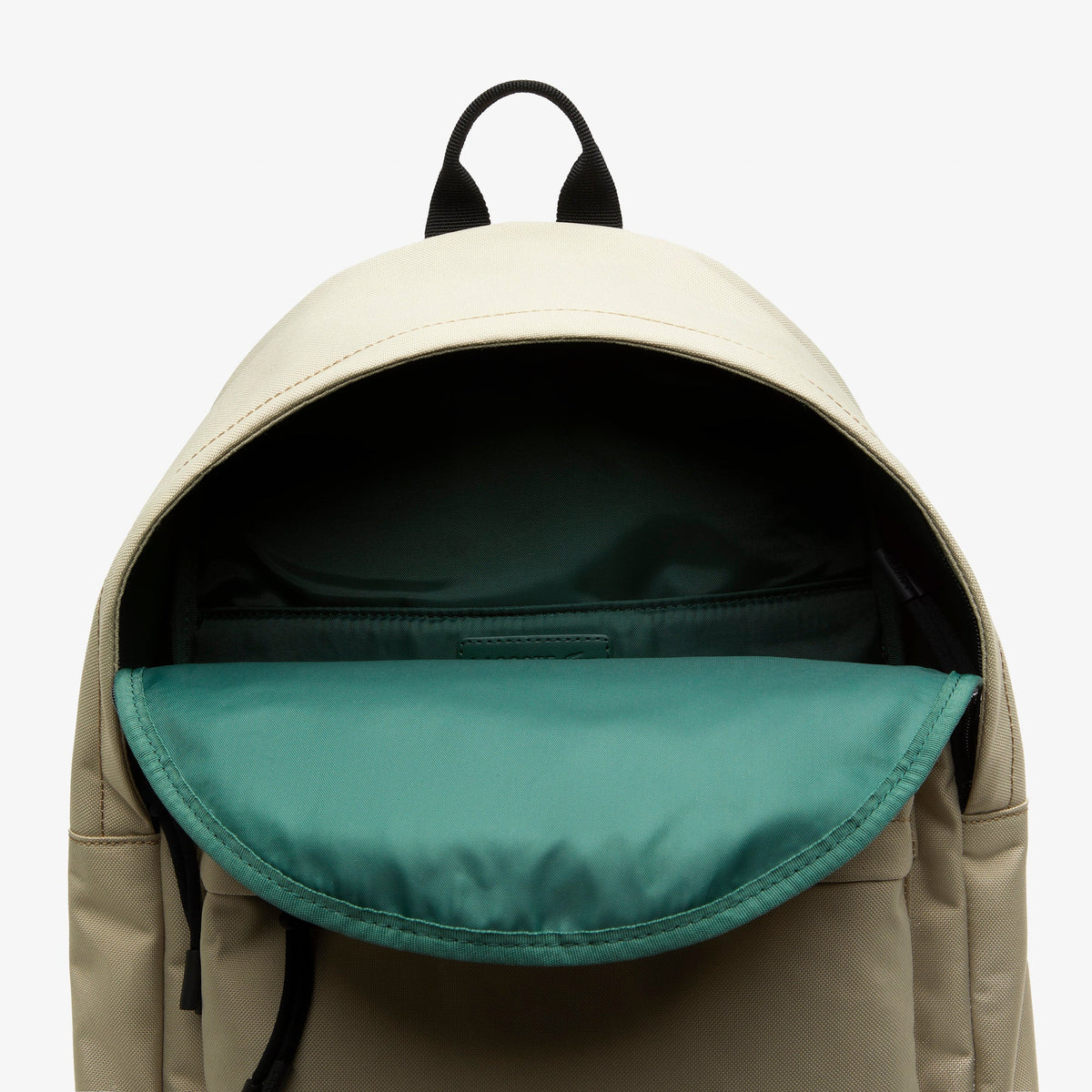 Lacoste Neocroc Canvas Backpack (Beige)