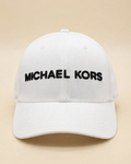 Michael Kors Logo Cotton Baseball Hat