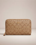 Coach Medium ID Zip Wallet | Brown