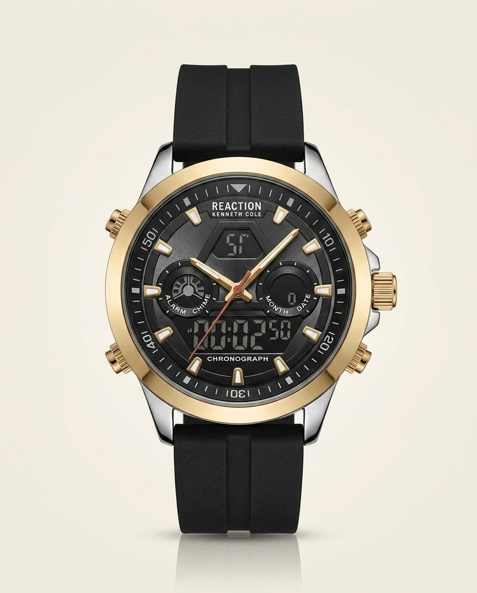 Kenneth Cole Reaction Men's Analog-Digital Chronograph Watch