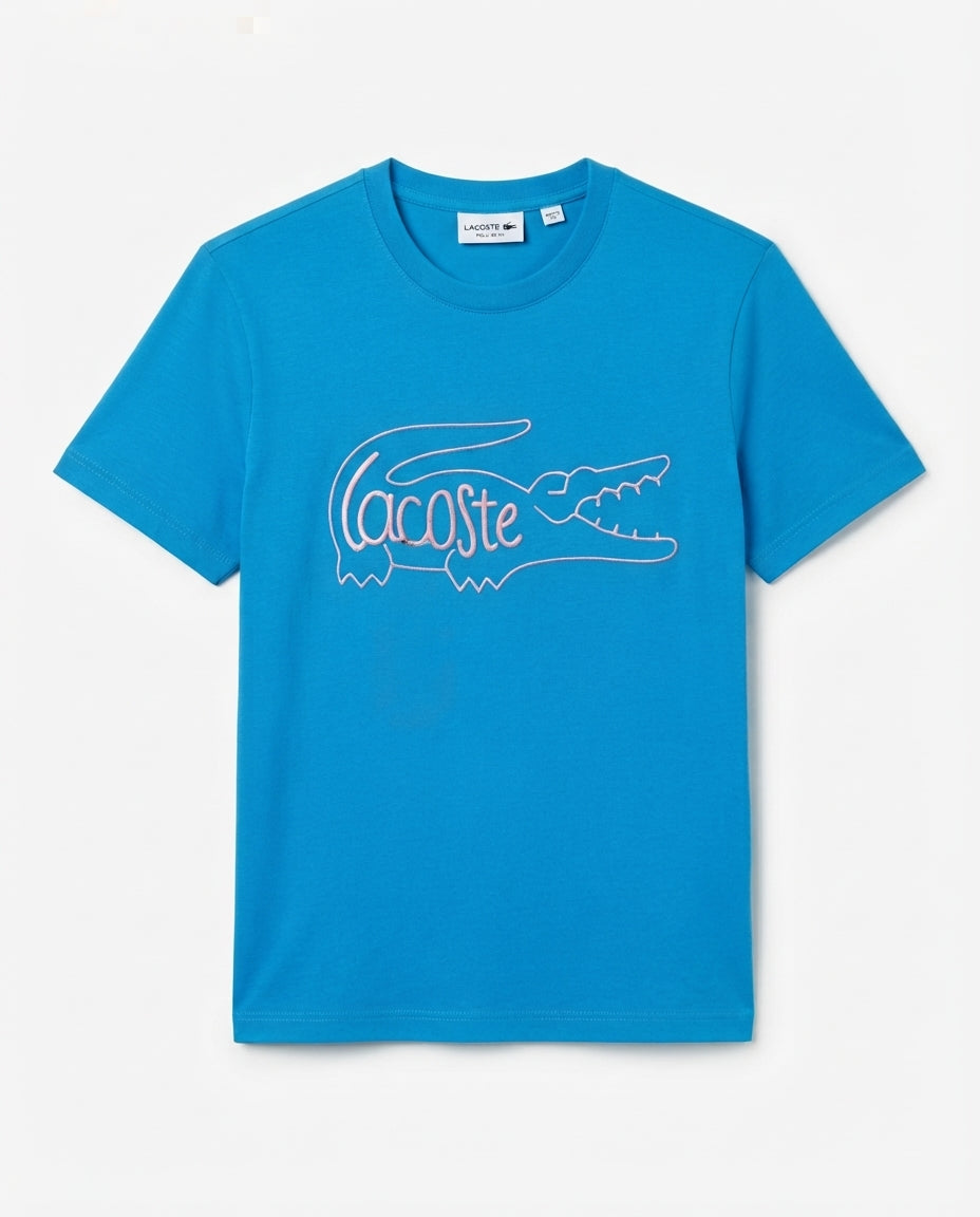 Lacoste Bright Blue Crewneck Shirt
