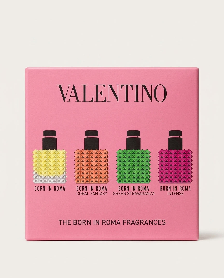 Valentino Donna Born in Roma 4-Piece Fragrance Discovery Set