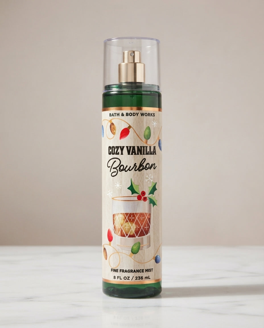 Bath & Body Works Cozy Vanilla Bourbon Fine Fragrance Mist