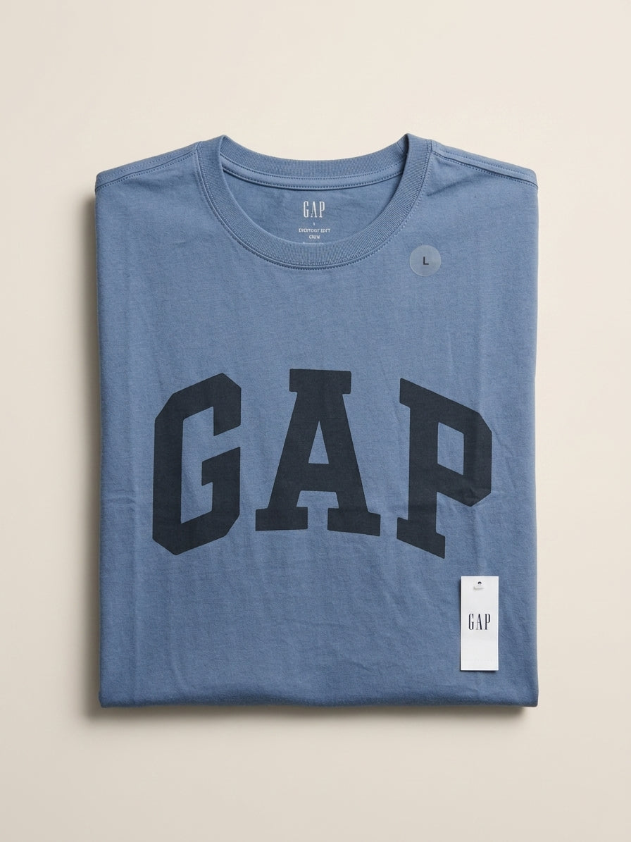Gap Everyday Soft Crewneck T-Shirt | Bainbridge Blue