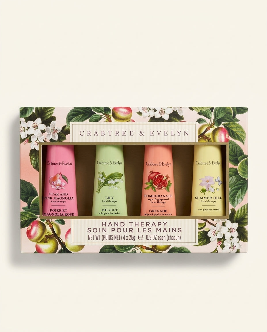 Crabtree & Evelyn Hand Therapy 4-Pack Gift Set