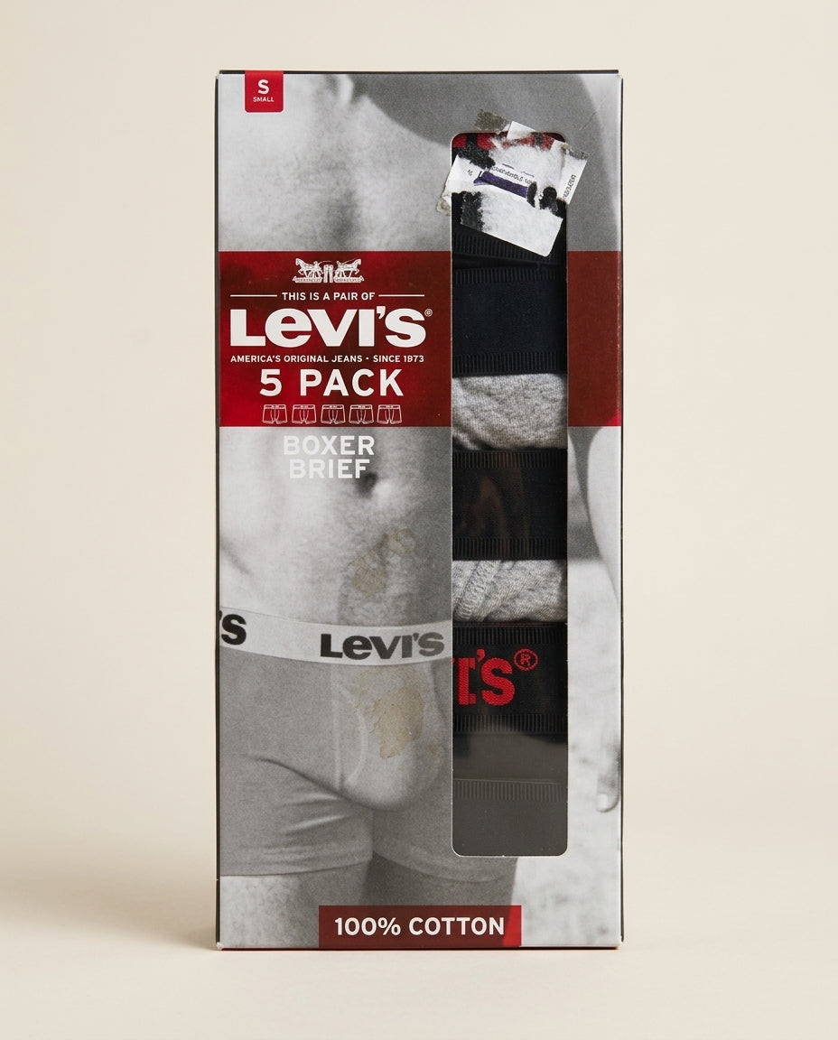 Levi's Men's 5-Pack Boxer Briefs