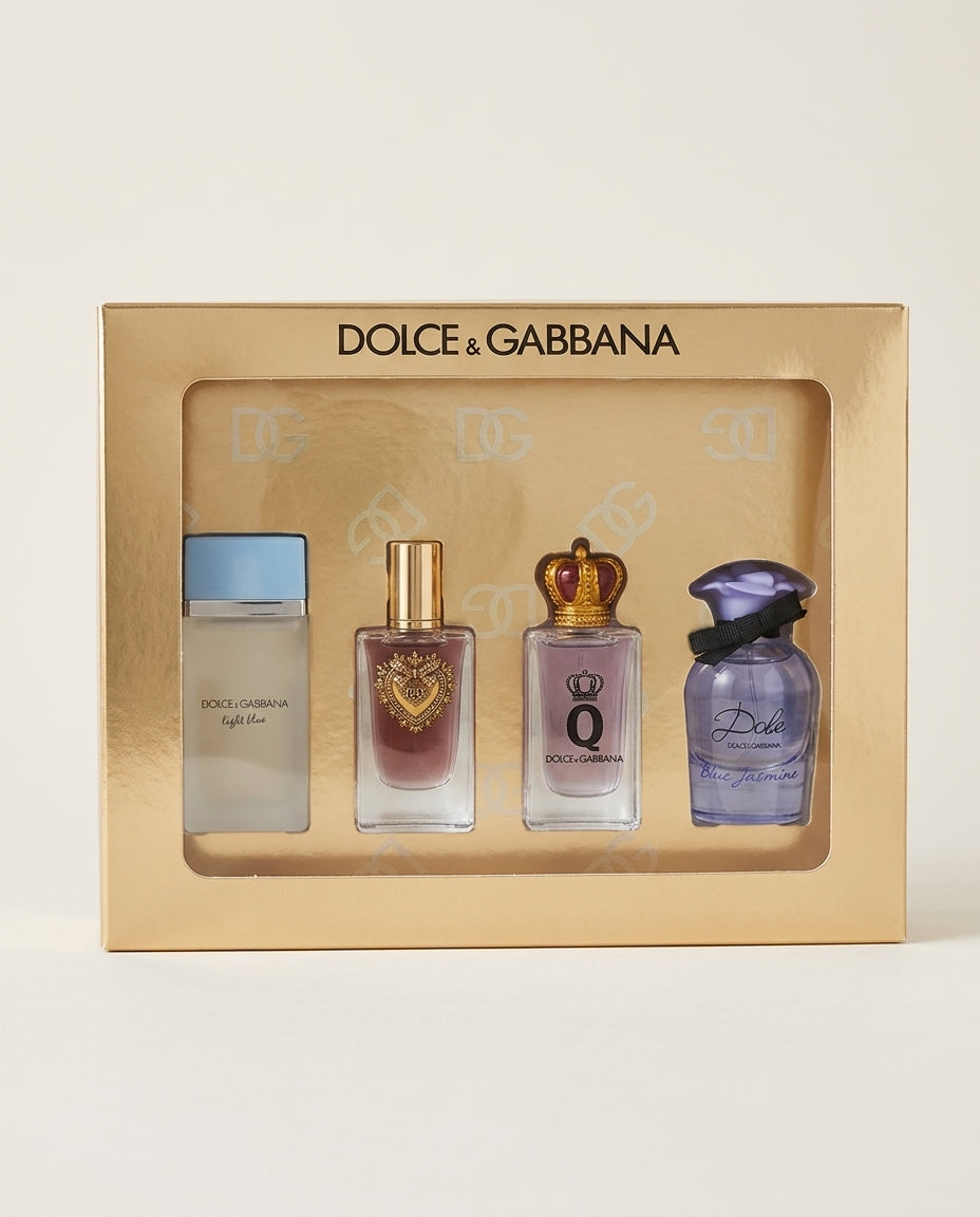 Dolce & Gabbana Women's 4-piece Mini Fragrance Gift Set