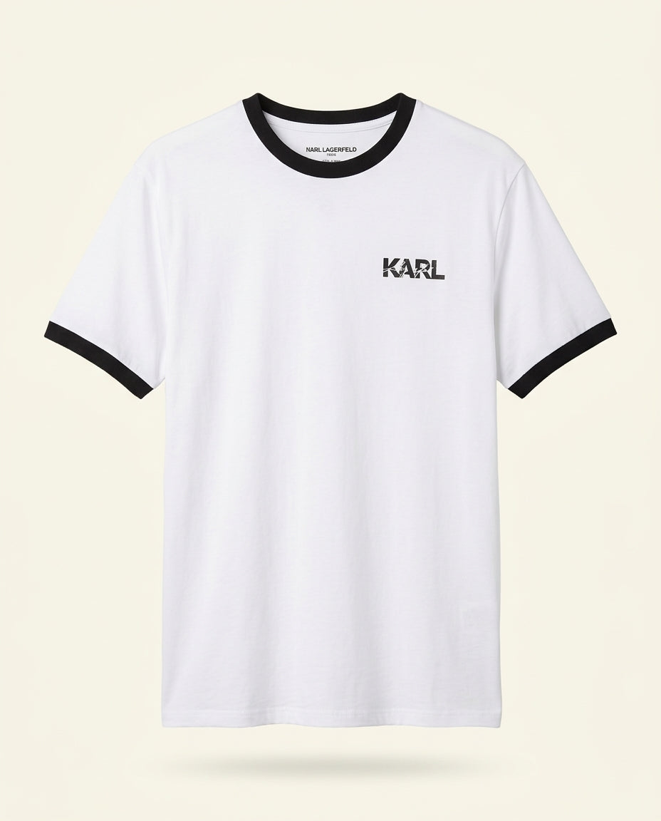 Karl Lagerfeld Paris Ringer T-Shirt