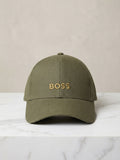 Olive Green BOSS Baseball Cap