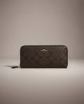 Coach Long Zip Around Wallet