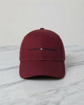 Tommy Hilfiger Maroon Baseball Cap