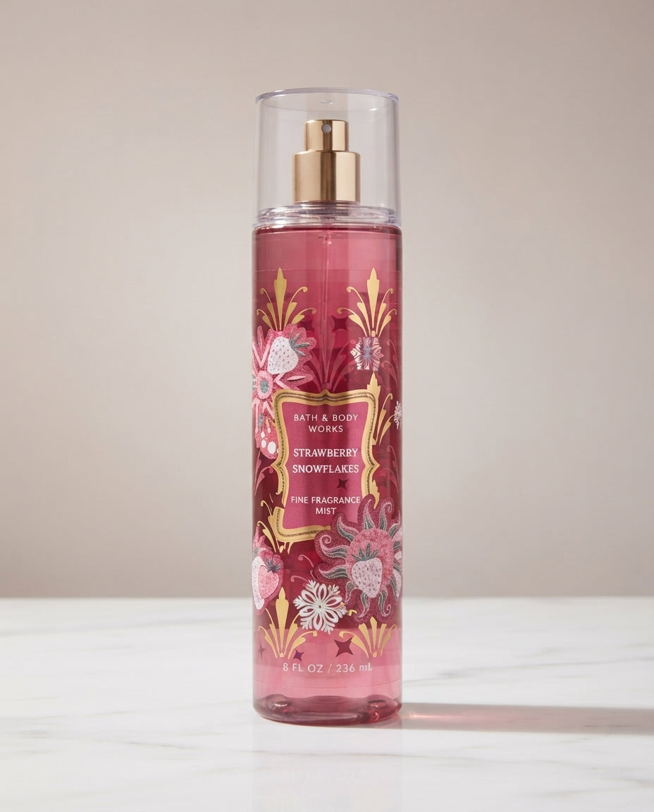 Bath & Body Works Strawberry Snowflakes Fine Fragrance Mist