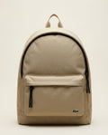 Lacoste Neocroc Canvas Backpack (Beige)