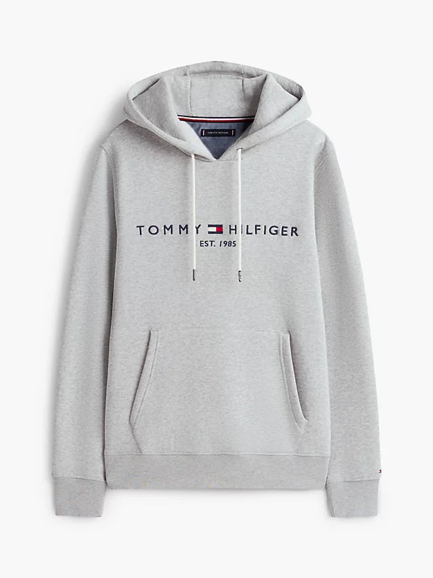Tommy Hilfiger Logo Grey Hoodie