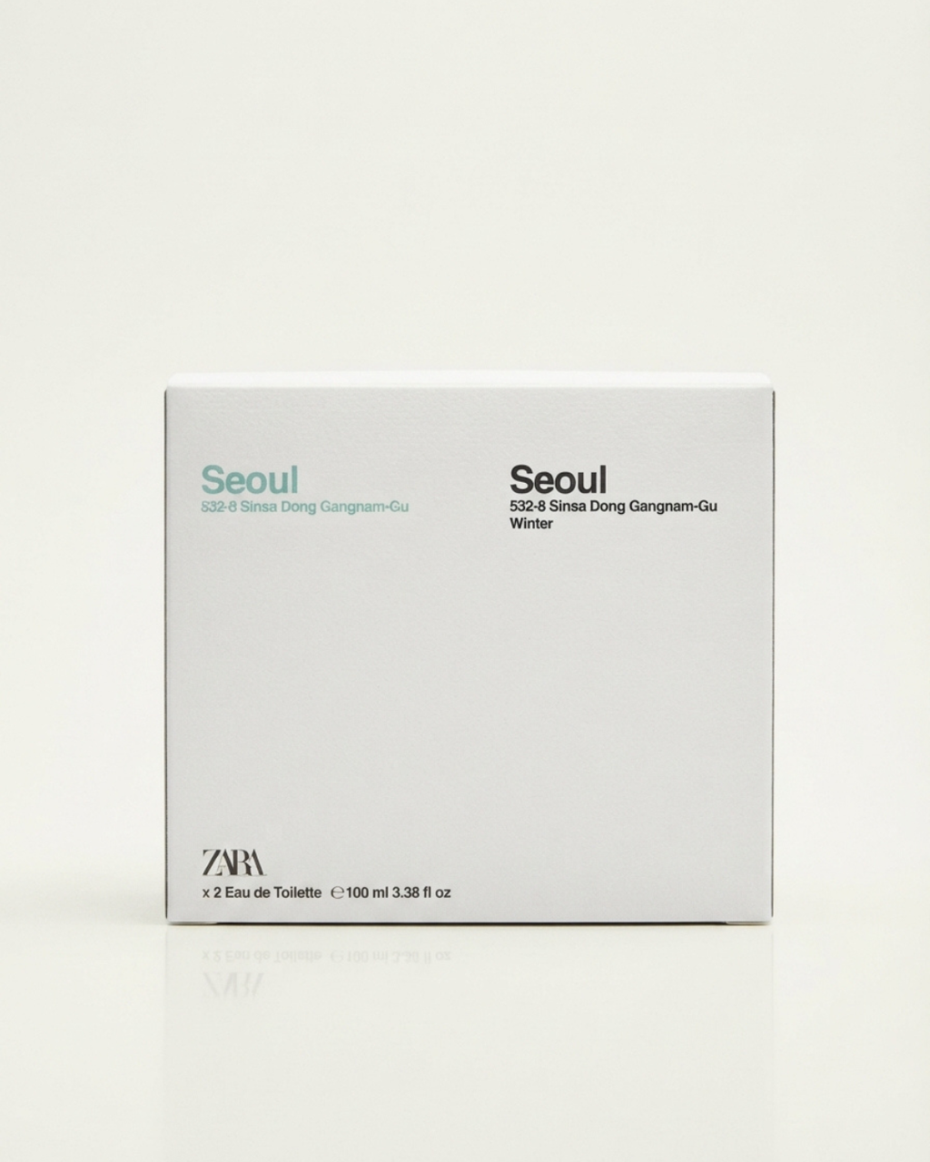 Zara Seoul + Seoul Winter Eau de Toilette