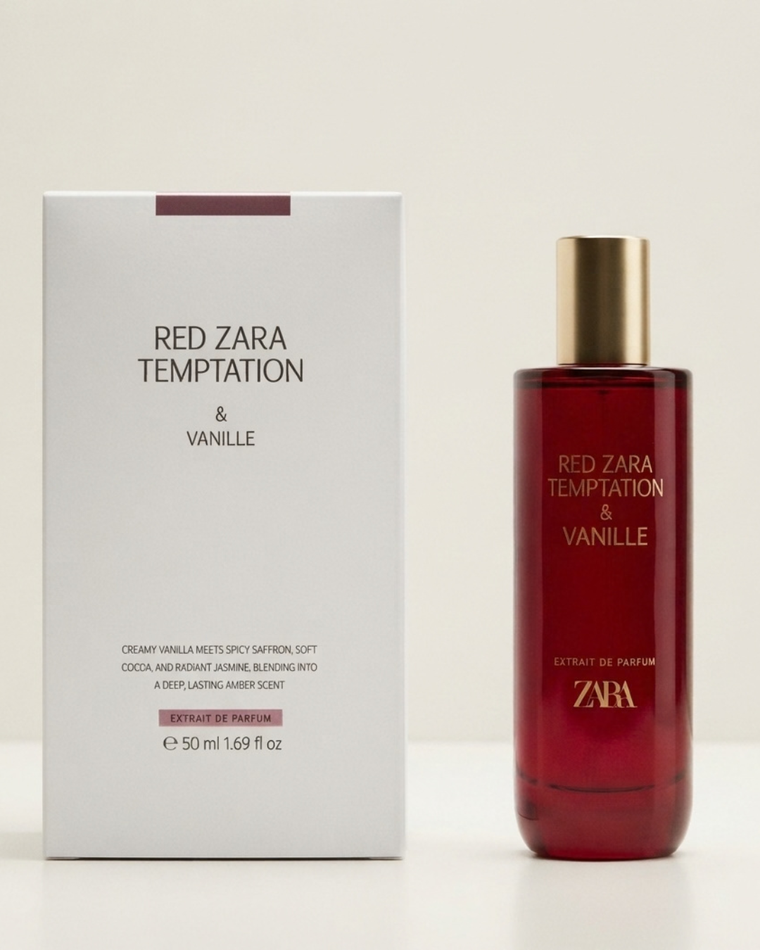 Red Zara Temptation & Vanille Extrait de Parfum