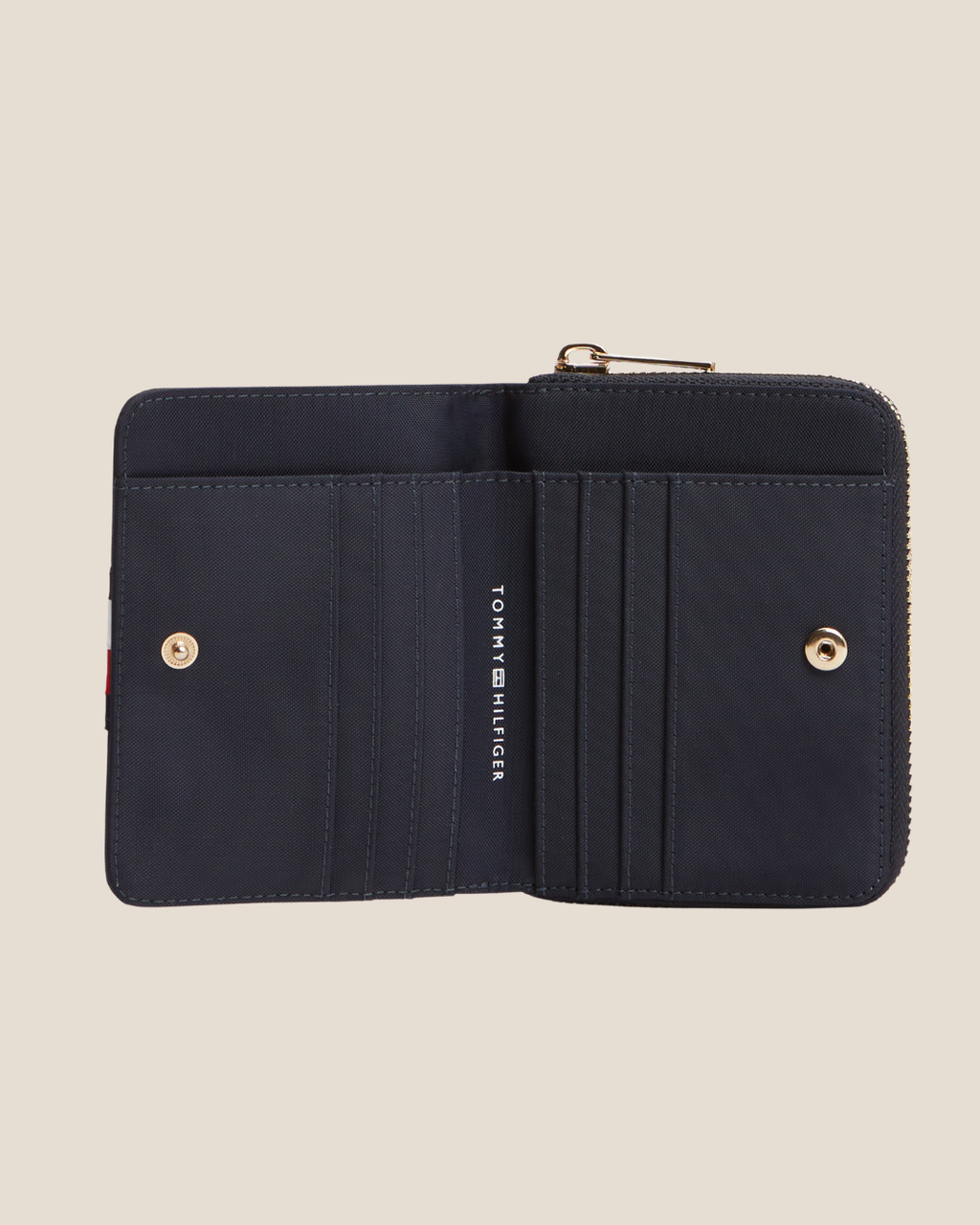 Tommy Hilfiger Icon Global Stripe Zip-Around Wallet